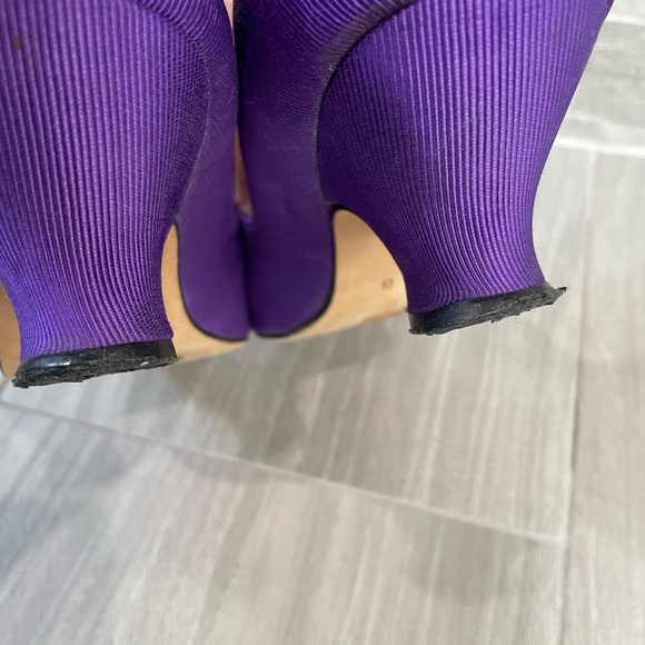 Vintage Kenneth Cole Purple Heels - Size 8 - purple Rose - 80s - Picture 10 of 12